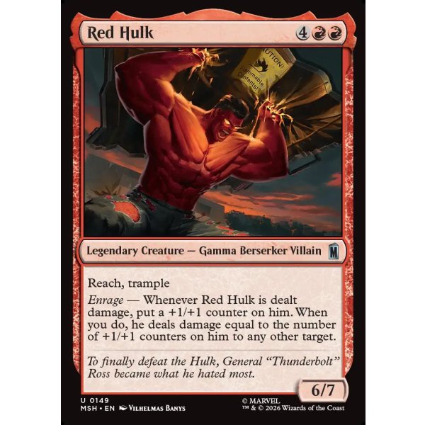 画像2: レッド・ハルク/Red Hulk (2)