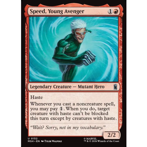 画像2: ヤング・アベンジャー、スピード/Speed, Young Avenger (2)