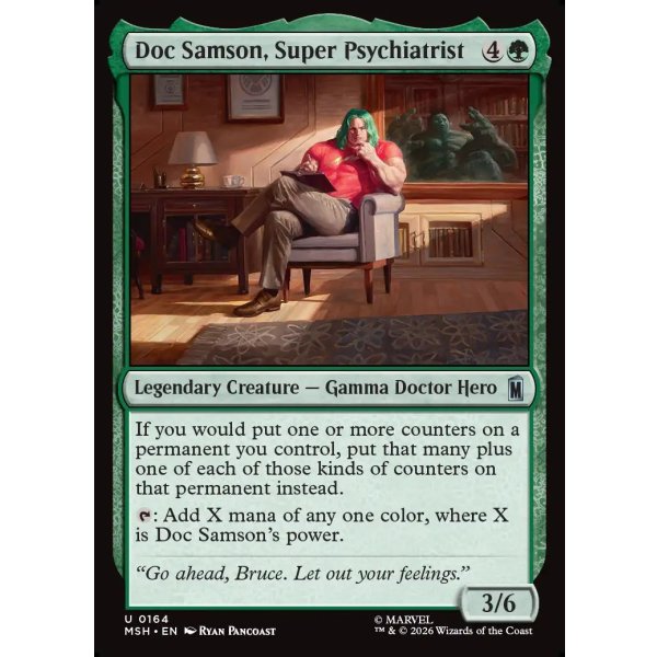 画像2: 超人精神科医、ドク・サムソン/Doc Samson, Super Psychiatrist (2)