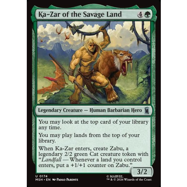 画像2: サヴェッジ・ランドのケイザー/Ka-Zar of the Savage Land (2)