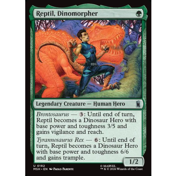画像2: 恐竜化能力の持ち主、レプティル/Reptil, Dinomorpher (2)