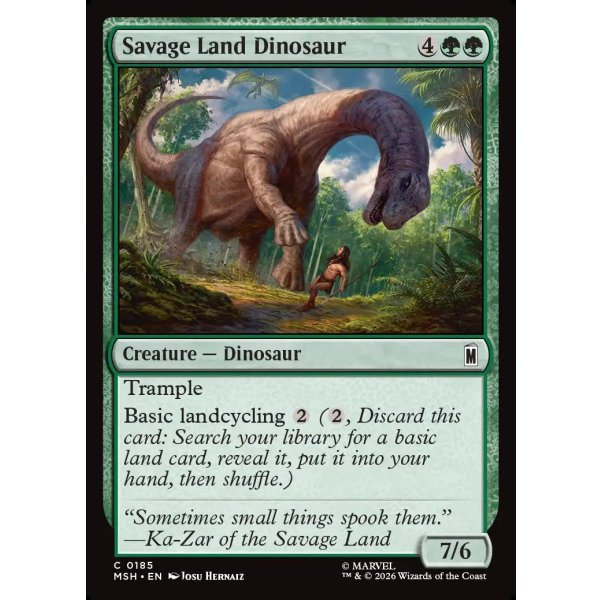 画像2: サヴェッジ・ランドの恐竜/Savage Land Dinosaur (2)