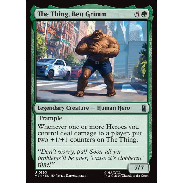 画像2: ザ・シング、ベン・グリム/The Thing, Ben Grimm (2)