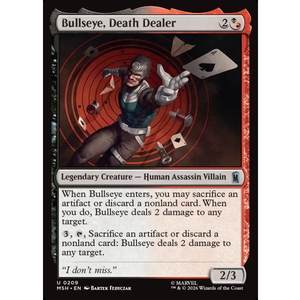 画像2: 死を配る者、ブルズアイ/Bullseye, Death Dealer (2)