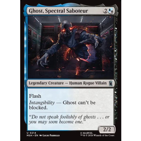 画像2: 霊体の破壊工作員、ゴースト/Ghost, Spectral Saboteur (2)