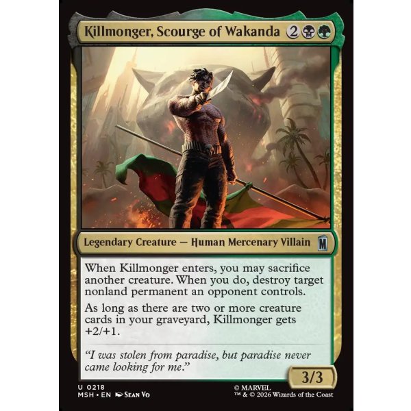 画像2: ワカンダの災厄、キルモンガー/Killmonger, Scourge of Wakanda (2)