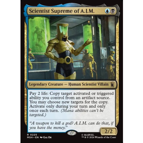 画像2: A.I.M.の科学最高責任者/Scientist Supreme of A.I.M. (2)