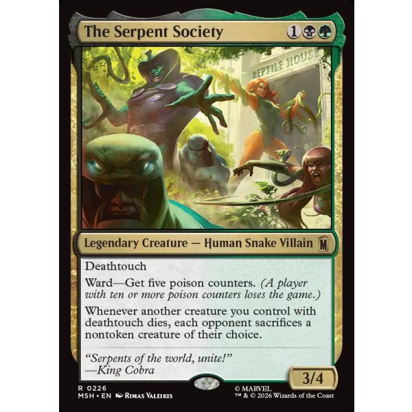 画像2: サーペント・ソサエティ/The Serpent Society (2)