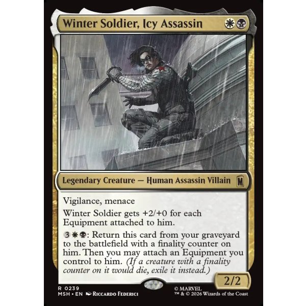 画像2: 冷徹な暗殺者、ウィンター・ソルジャー/Winter Soldier, Icy Assassin (2)