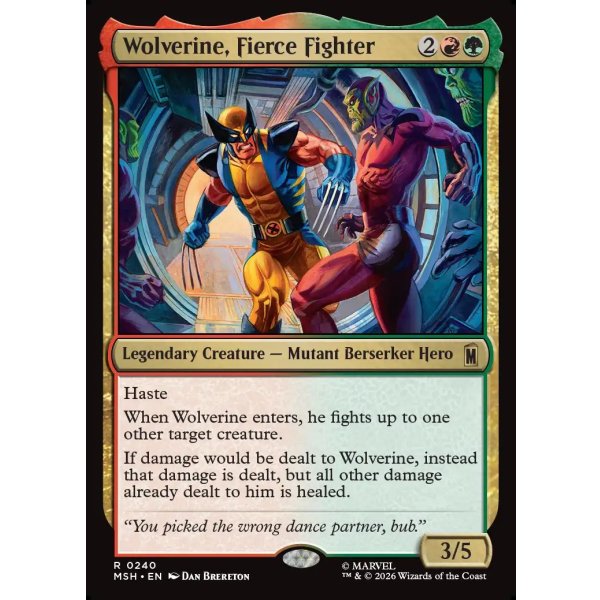 画像2: 獰猛な戦士、ウルヴァリン/Wolverine, Fierce Fighter (2)
