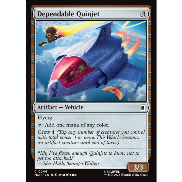 画像2: 頼りになるクインジェット/Dependable Quinjet (2)