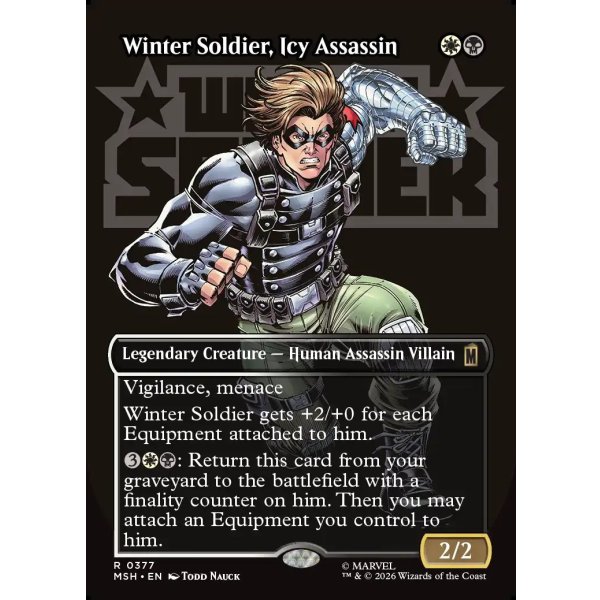 画像2: 冷徹な暗殺者、ウィンター・ソルジャー/Winter Soldier, Icy Assassin (2)