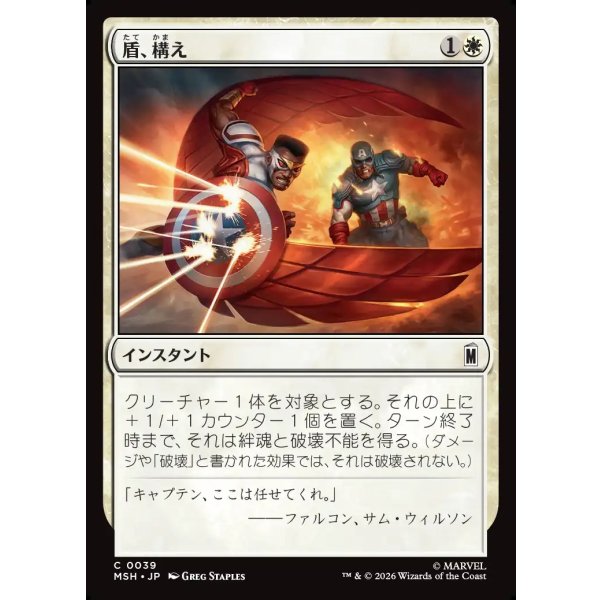 画像1: 盾、構え/Take Up the Shield (1)