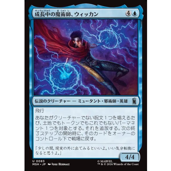 画像1: 成長中の魔術師、ウィッカン/Wiccan, Rising Magician (1)