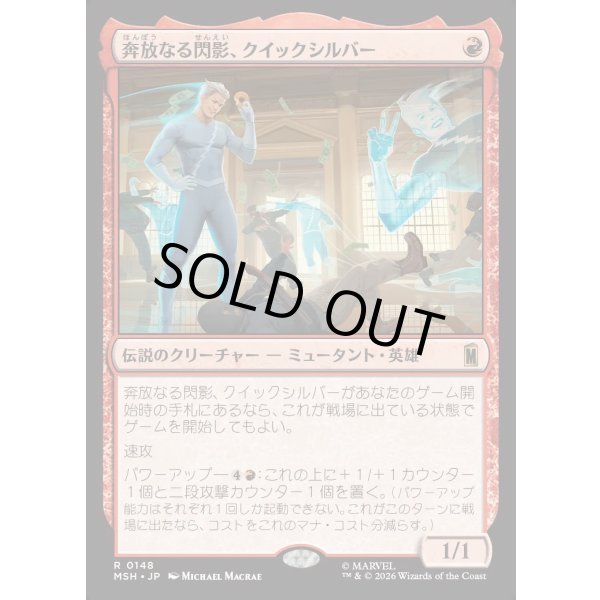 画像1: 奔放なる閃影、クイックシルバー/Quicksilver, Brash Blur (1)