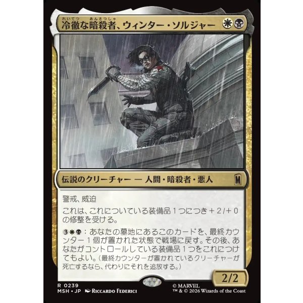 画像1: 冷徹な暗殺者、ウィンター・ソルジャー/Winter Soldier, Icy Assassin (1)