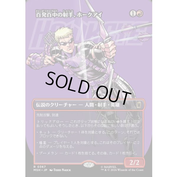 画像1: 百発百中の射手、ホークアイ/Hawkeye, Master Marksman (1)