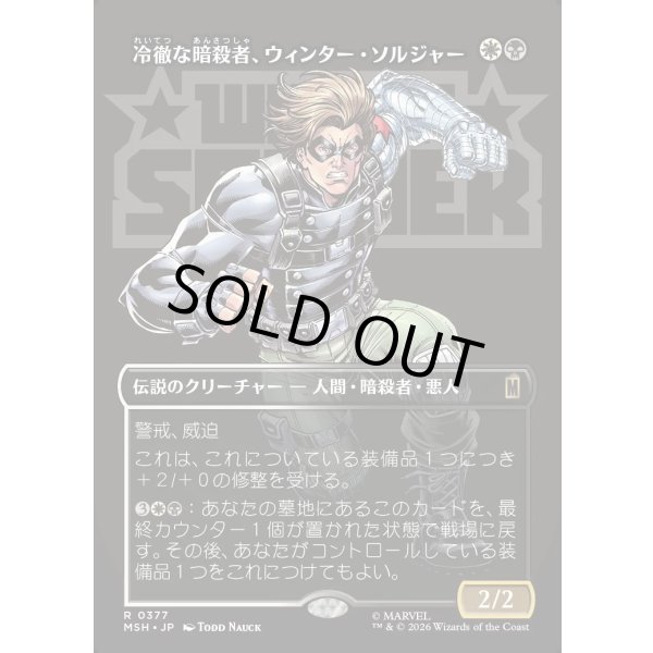 画像1: 冷徹な暗殺者、ウィンター・ソルジャー/Winter Soldier, Icy Assassin (1)