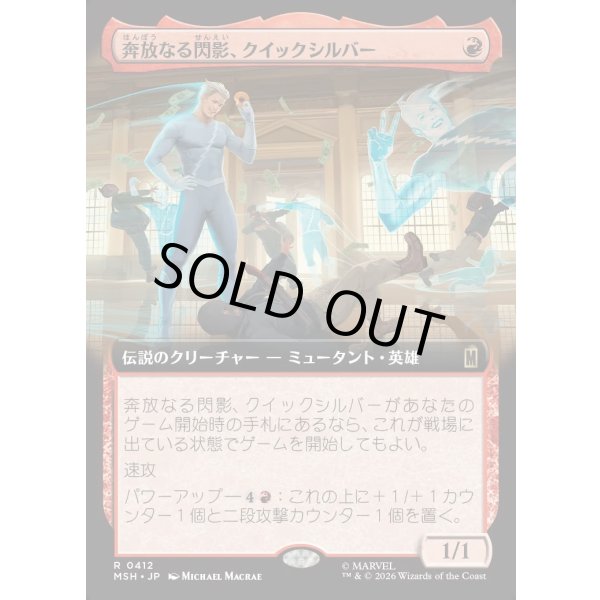 画像1: 奔放なる閃影、クイックシルバー/Quicksilver, Brash Blur (1)