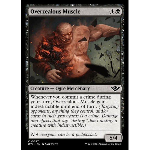 画像2: 狂信的な用心棒/Overzealous Muscle (2)