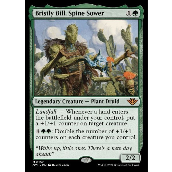 画像2: 棘を播く者、逆棘のビル/Bristly Bill, Spine Sower (2)