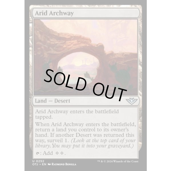 画像2: 乾燥地帯のアーチ道/Arid Archway (2)