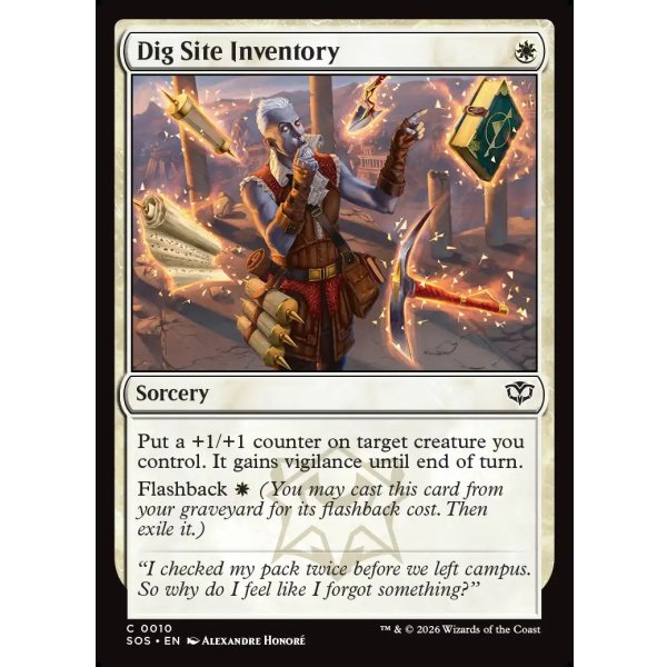画像2: 発掘現場の備品一覧/Dig Site Inventory (2)