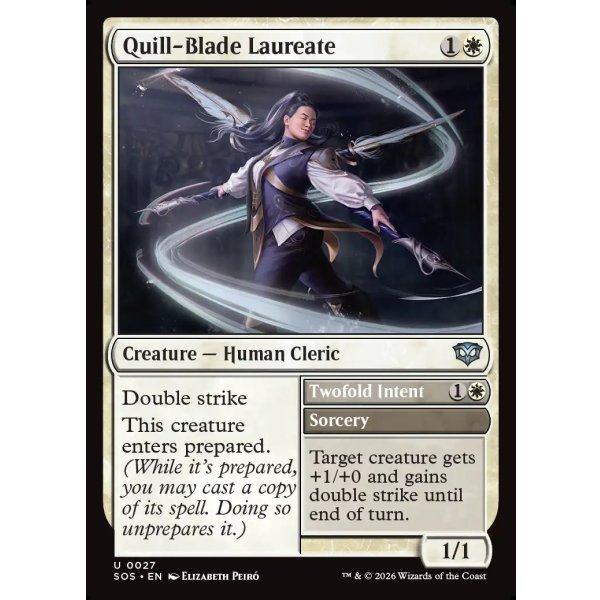 画像2: 羽ペン剣の桂冠詩人/Quill-Blade Laureate (2)
