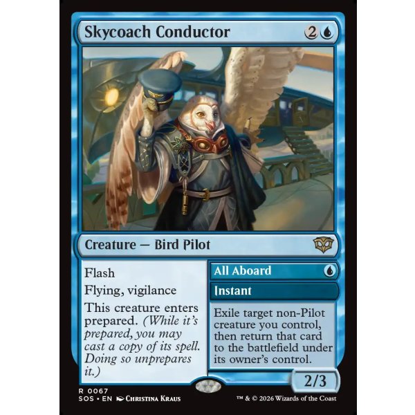 画像2: 飛空バスの車掌/Skycoach Conductor (2)