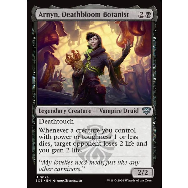 画像2: 死花の植物学者、アルニン/Arnyn, Deathbloom Botanist (2)
