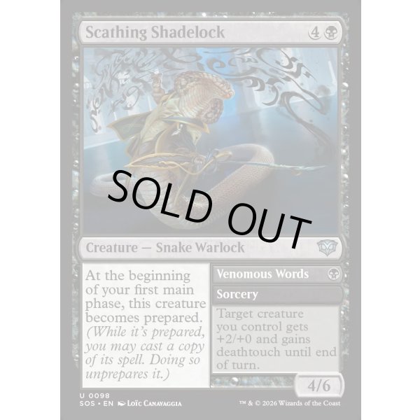 画像2: 容赦なき妨術士/Scathing Shadelock (2)