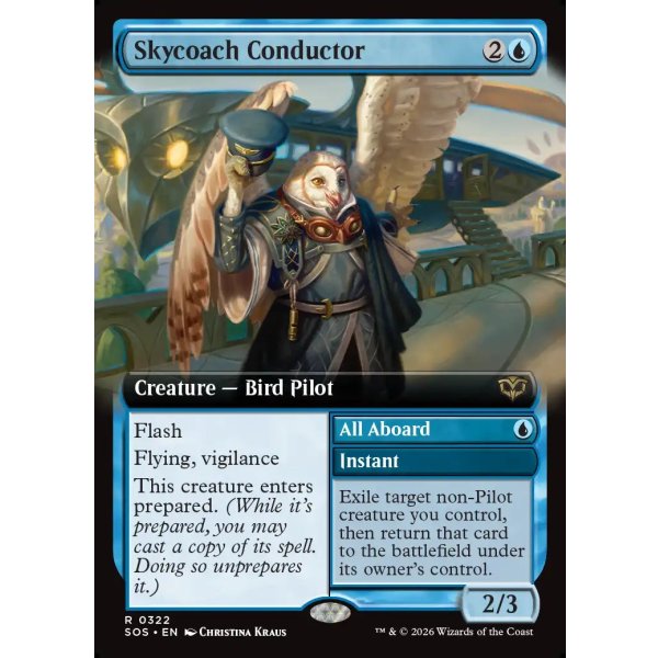画像2: 飛空バスの車掌/Skycoach Conductor (2)