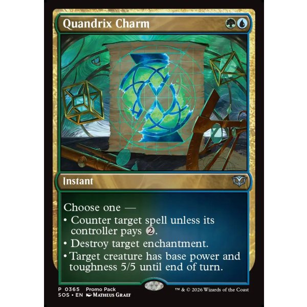 画像2: クアンドリクスの魔除け/Quandrix Charm (2)