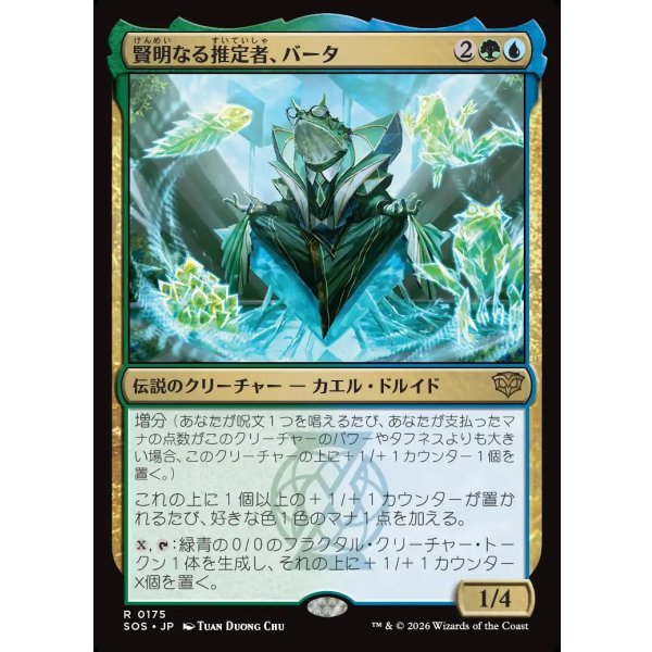 画像1: 賢明なる推定者、バータ/Berta, Wise Extrapolator (1)
