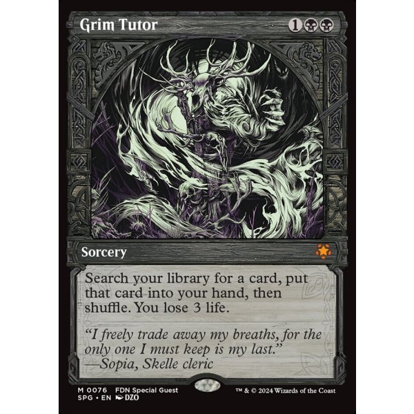 不気味な教示者/Grim Tutor 不気味な教示者/Grim Tutor - MTG専門店しかのつの