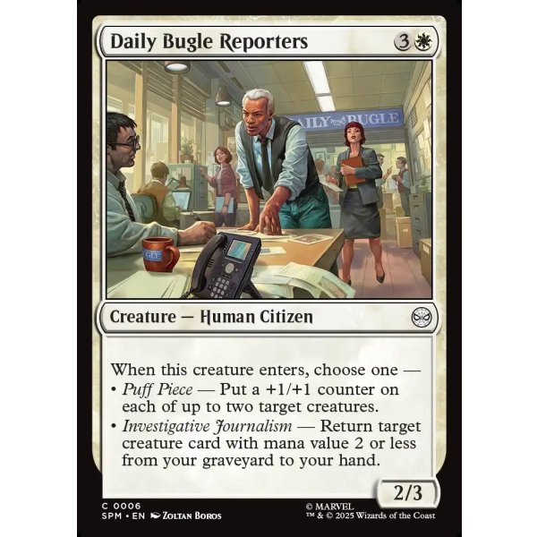 画像2: デイリー・ビューグル社の記者/Daily Bugle Reporters (2)