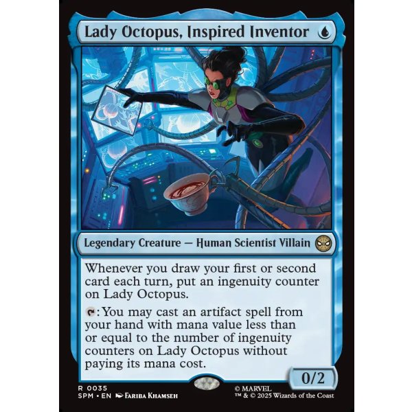 画像2: 傑出した発明家、レディ・オクトパス/Lady Octopus, Inspired Inventor (2)