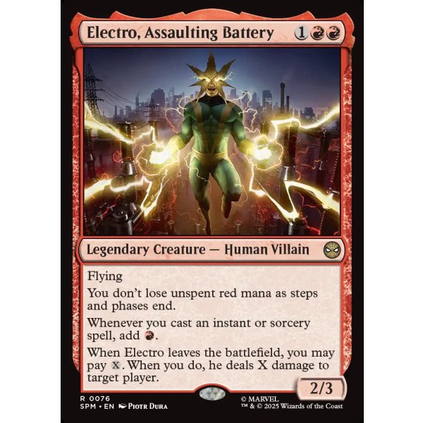 画像2: 襲い来る電池、エレクトロ/Electro, Assaulting Battery (2)