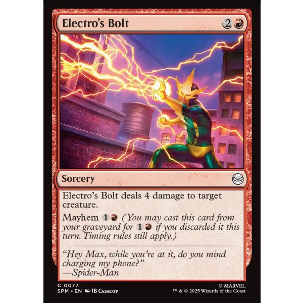 画像2: エレクトロの電撃/Electro's Bolt (2)