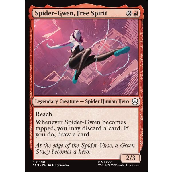 画像2: 自由人、スパイダー・グウェン/Spider-Gwen, Free Spirit (2)