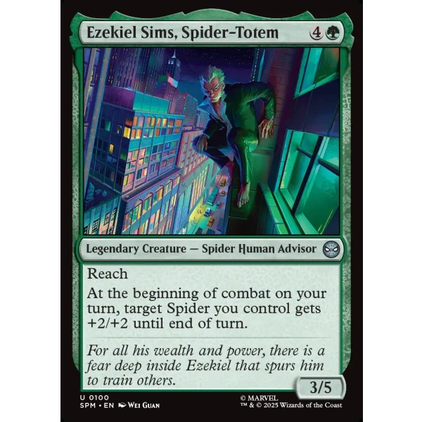 画像2: 蜘蛛のトーテム、エゼキエル・シムズ/Ezekiel Sims, Spider-Totem (2)