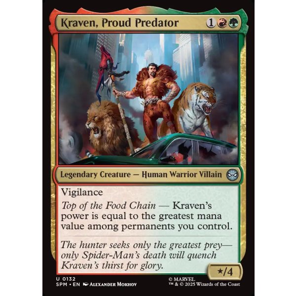 画像2: 高慢な襲撃者、クレイヴン/Kraven, Proud Predator (2)