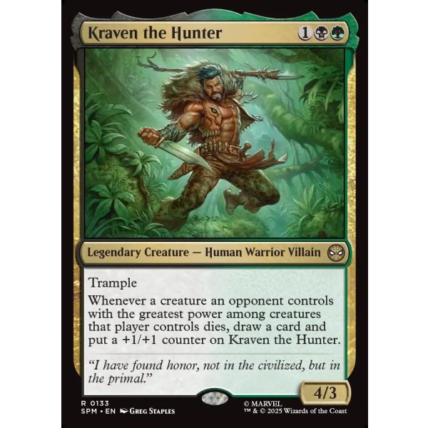 画像2: クレイヴン・ザ・ハンター/Kraven the Hunter (2)