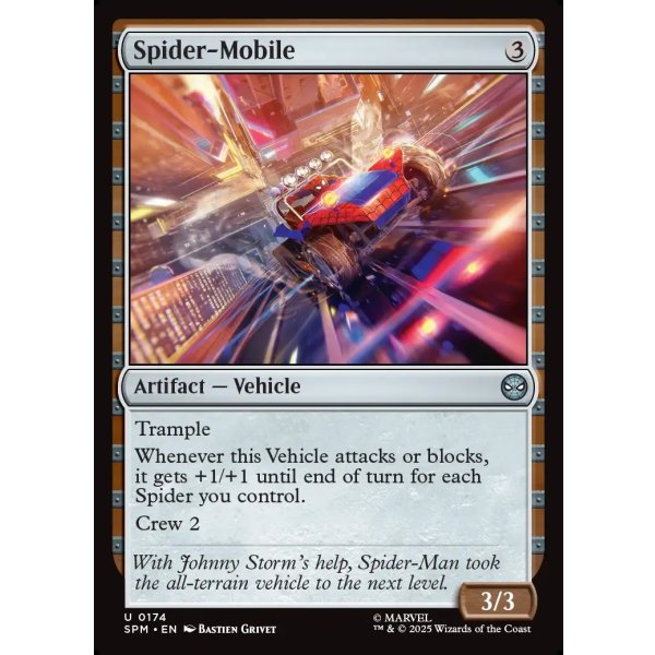 画像2: スパイダーモービル/Spider-Mobile (2)