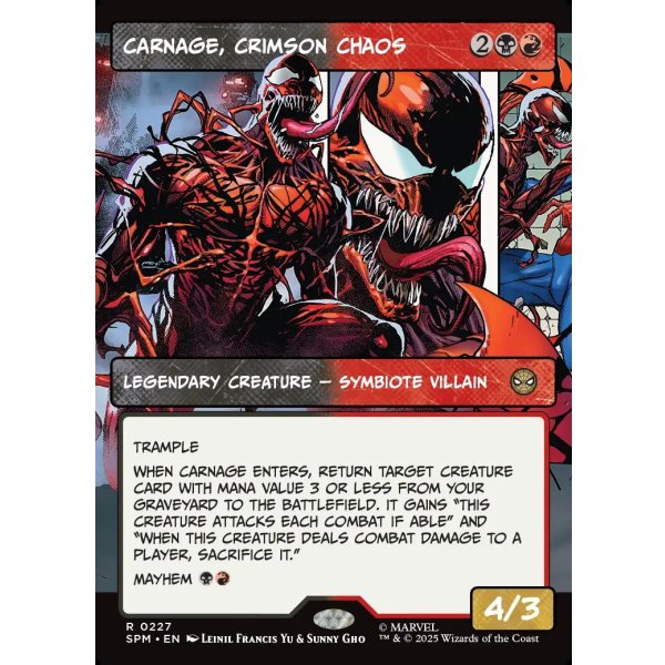 画像2: 真紅の混沌、カーネイジ/Carnage, Crimson Chaos (2)