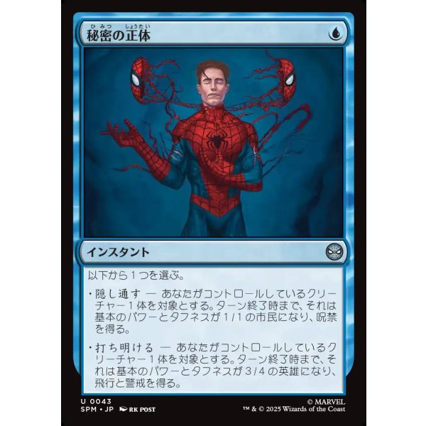 画像1: 秘密の正体/Secret Identity (1)