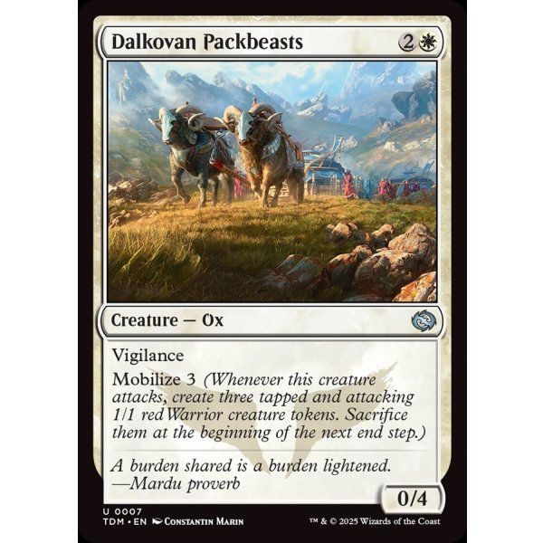 画像2: ダルコヴァンの荷役獣/Dalkovan Packbeasts (2)