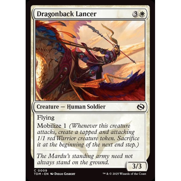 画像2: 跨龍の槍騎兵/Dragonback Lancer (2)