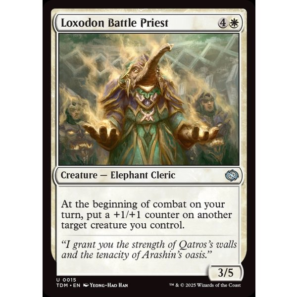 画像2: ロクソドンの戦僧侶/Loxodon Battle Priest (2)