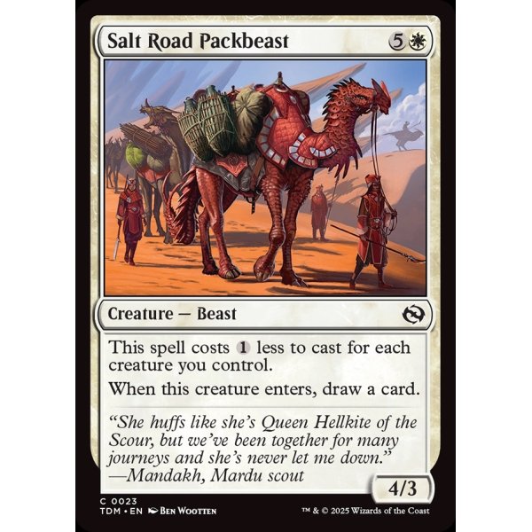 画像2: 塩路の荷役獣/Salt Road Packbeast (2)